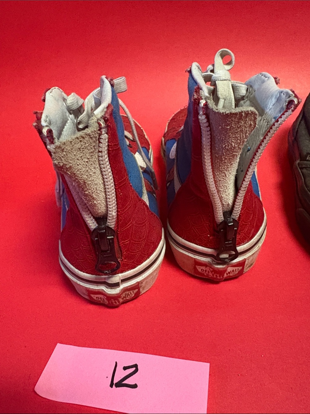 Vans Spider-Man Kids High-Top Sneakers - Picture 3 of 4